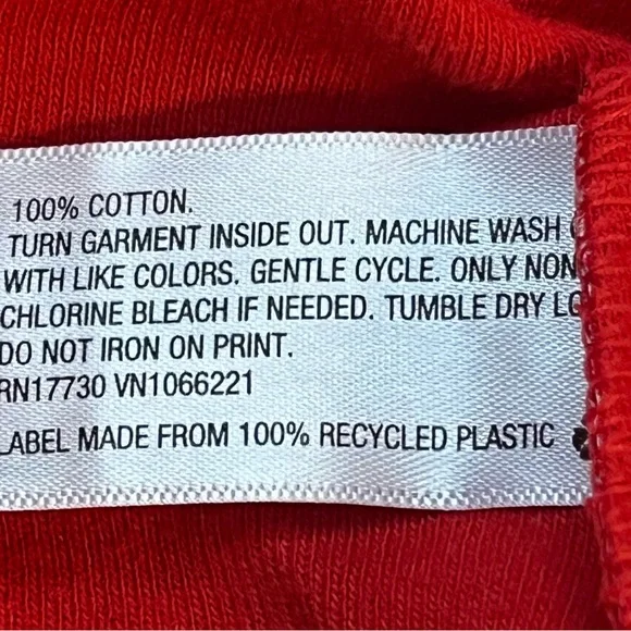 Women’s Christmas Nightwear Themed Pajamas in Red/White Sz LG - Picture 5 of 9